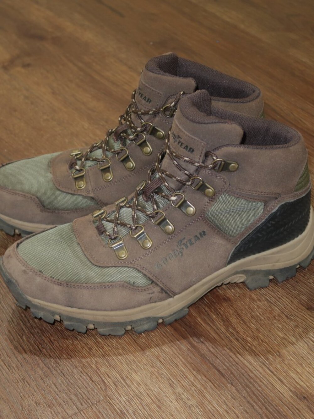 Goodyear Everest Mens High-Top Hiking Boot Work Snow Waterproof Breathable sz 10